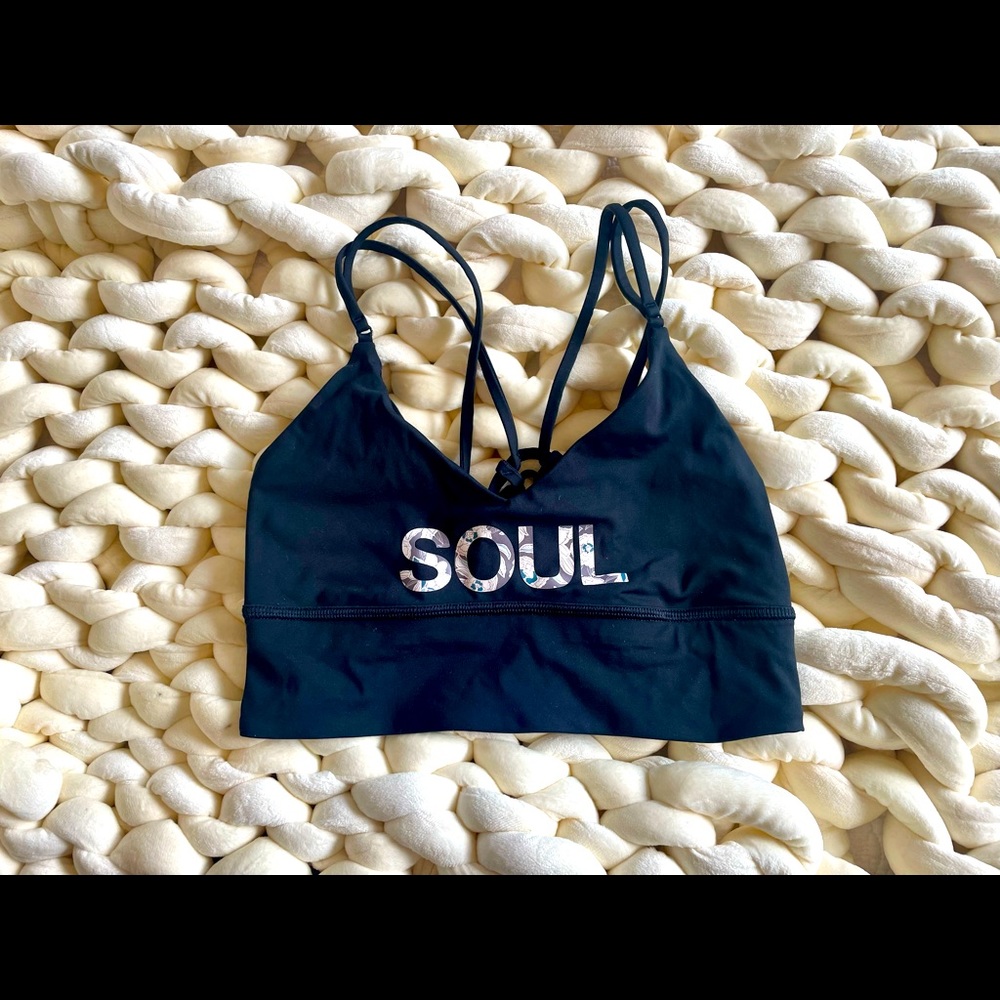 SoulCycle x Lululemon sports bra